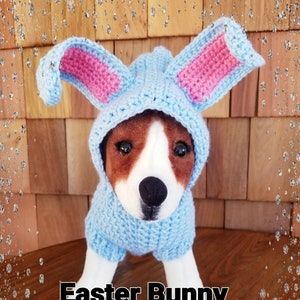 Easter Bunny Dog Costume - PDF Download