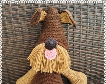 Sweet Puppy Gnome Amigurumi Crochet Pattern