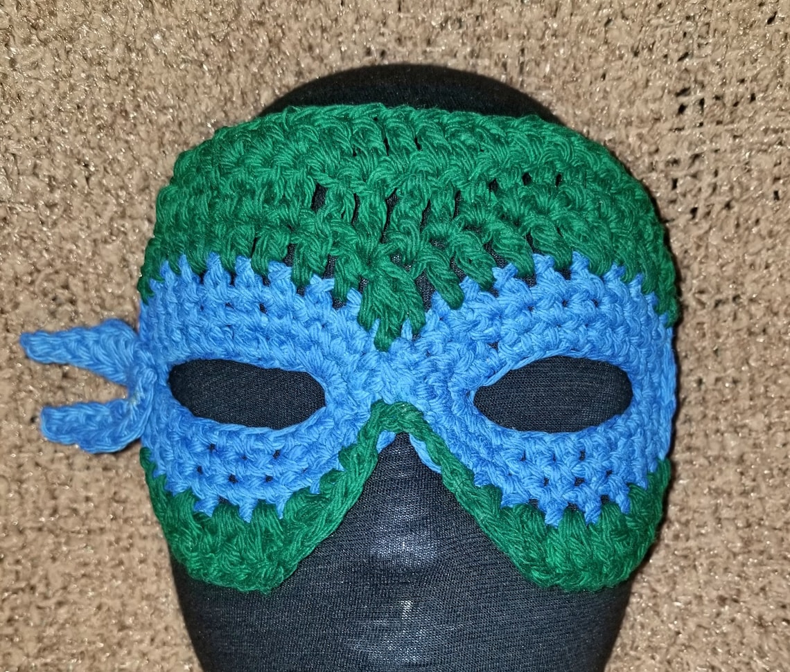 Ninja Turtle Costume Mask Pattern Etsy
