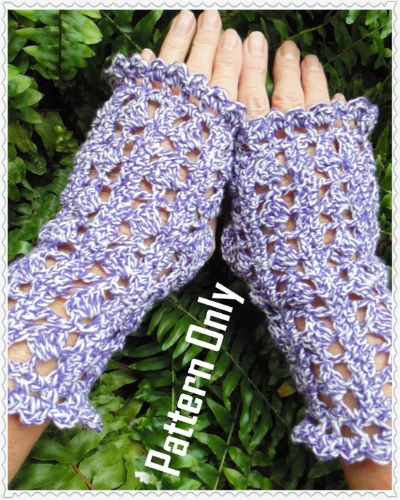 Jeanie Mitts Crochet Pattern