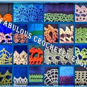 50 Fabulous Crochet Edgings - PDF Pattern