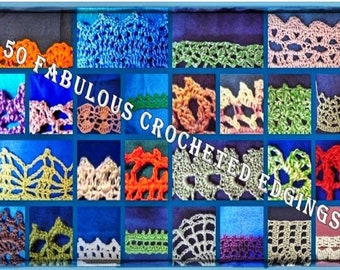 50 Fabulous Crochet Edgings - PDF Pattern
