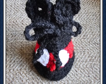 Mouse Pet Booties Crochet Pattern - PDF