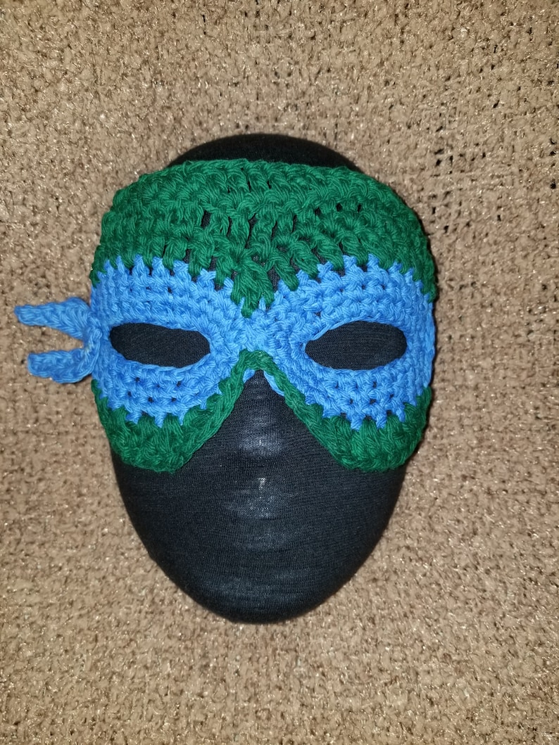 Ninja Turtle Costume Mask Pattern Etsy