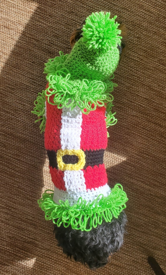 Grinch dog best sale jumper