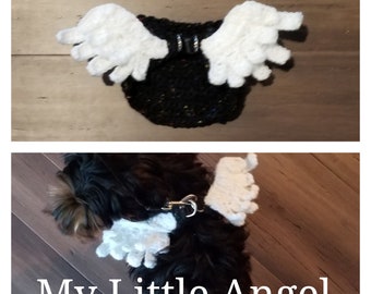 My Little Angel Pet Harness Crochet Pattern - PDF