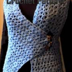 Easy Lacy Wrap Crochet Pattern PDF - INSTANT DOWNLOAD
