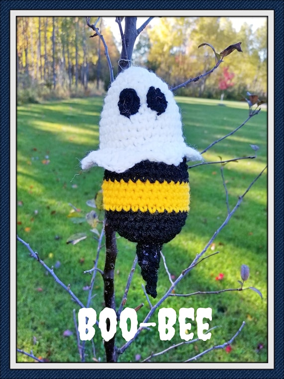 Boo Bees Halloween Crochet Pattern PDF Etsy