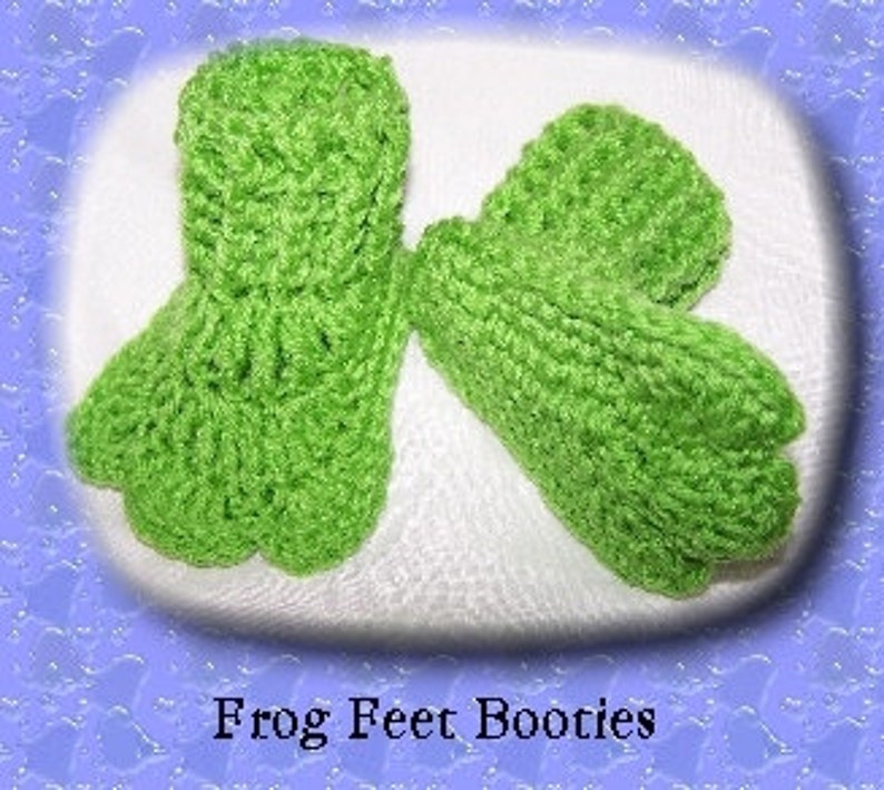 Silly Baby Feet Booties Aquatic Collection Crochet Pattern PDF INSTANT DOWNLOAD. image 4