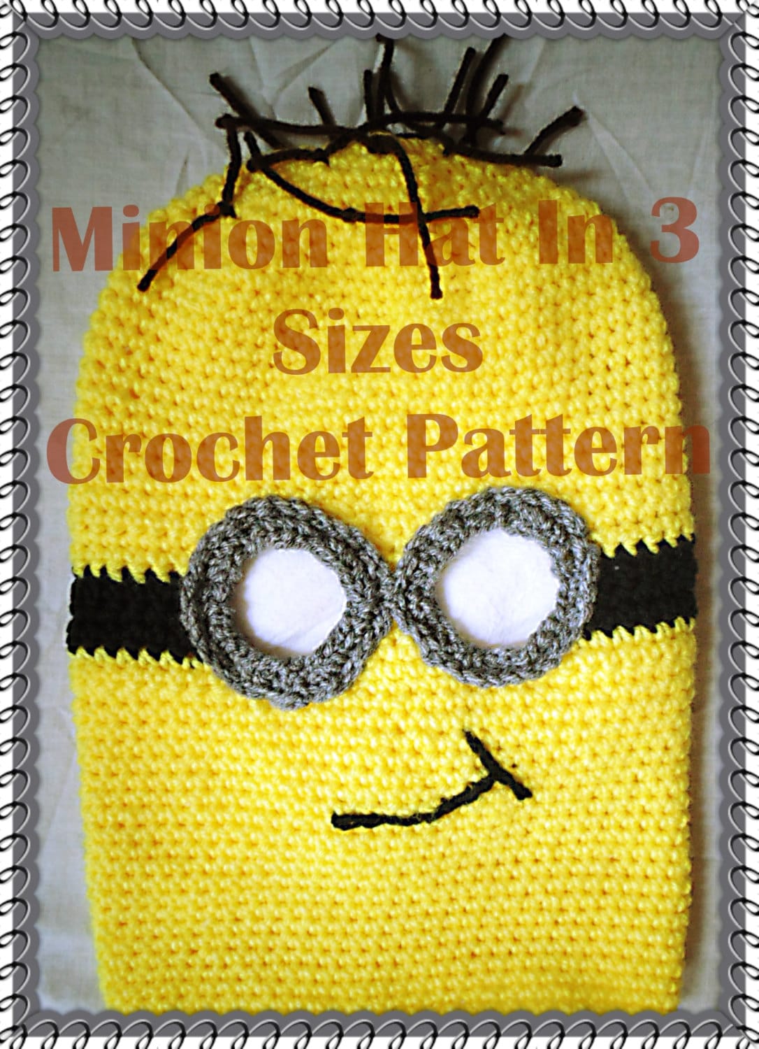 Full-Face Minion Mask Hat