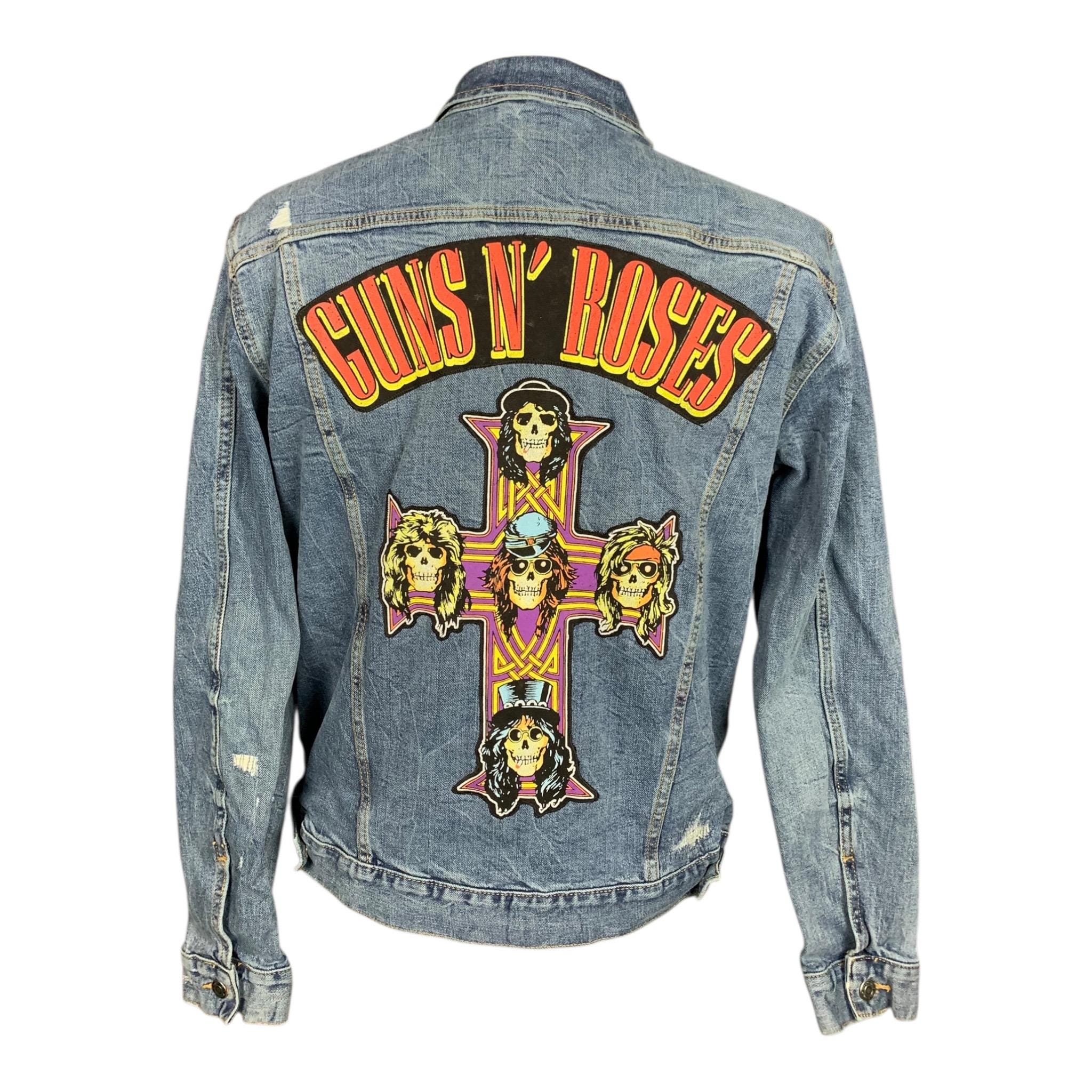 Vintage Rock Guns N' Roses ジャージM 90's Mega Rare Vintage Guns N Roses Bomber Jacket - Etsy