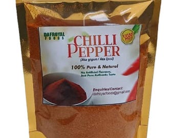 Ground Hot Chilli Pepper Powder, Spicy Chilli Flavour