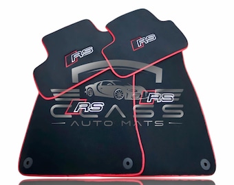 Car Carpet Velour Floor Mats For Audi A1 A3 A4 A5 A6 A7 A8 S RS Q2 Q3 Q5 Q7 Q8 Series All Models Waterproof
