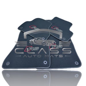 Car Carpet Velour Floor Mats For Audi A1 A3 A4 A5 A6 A7 A8 S RS Q2 Q3 Q5 Q7 Q8 Series Waterproof Heavy Duty