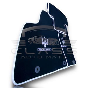 Luxury Velour Car Floor Mats for Maserati: Ghibli, Levante, Quattroporte