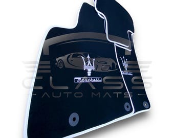 Luxury Car Carpet Velour Floor Mats For Maserati All Models Ghibli Levante Quattroporte Grancabrio Granturismo Grecale MC20