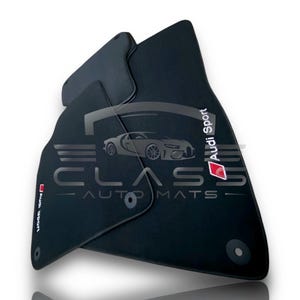 Car Carpet Velour Floor Mats For Audi A1 A3 A4 A5 A6 A7 A8 S RS Q2 Q3 Q5 Q7 Q8 Series Waterproof