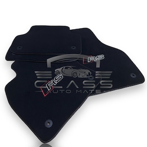 Car Carpet Velour Floor Mats For Audi A1 A3 A4 A5 A6 A7 A8 S RS Q2 Q3 Q5 Q7 Q8 Series Waterproof