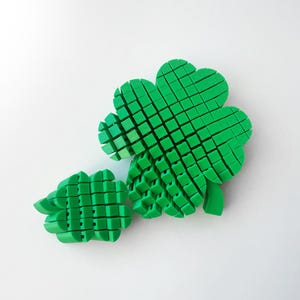 Mom’s St Patricks Day Lucky Clover Fidget Toy for Tactile Pretend Play