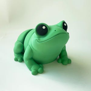 Big Green Frog Premium Toy for Pretend Tactile Play and Learning