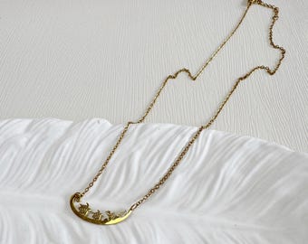 Gold Plated Sea Turtle Necklace - Stainless Steel Pendant, Ocean Jewelry - DZSP-249