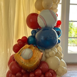 Baseball Rookie Year Balloon Arch Kit: DIY Sports Party Garland