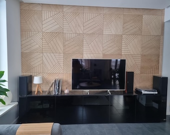 Trelis - 3D Wooden wall panel