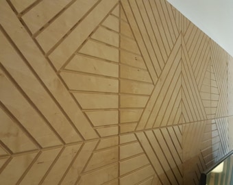 Rombis - 3D Wooden wall panel