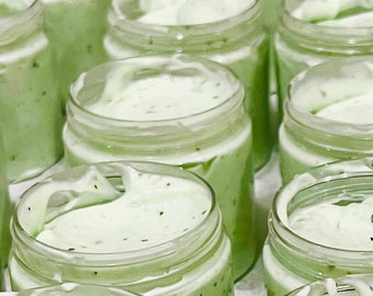 Matcha Green Tea Facial Cleanser- Soapless Alternative-Great for "Problem Skin”- or Fresh Carrot Cleansing Cream