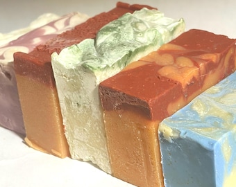 Handmade Vegetable Soap and Shampoo Bar Set – 1.5 lbs Total Weight-FREE SHIPPING