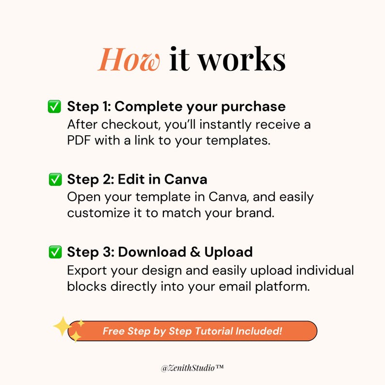 Trendy email templates for Flodesk, Omnisend, Mailchimp, and Klaviyo, with bold typography and vibrant colors, perfect for creating eye-catching promotional emails