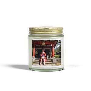 Coconut Apricot Scented Candles, Customizable Aromatherapy Candles, Relaxing Home Decor, Gifts for Her, Self-Care Essentials