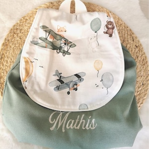 Baby backpack, child backpack for kindergarten, personalized nursery bag, birth gift
