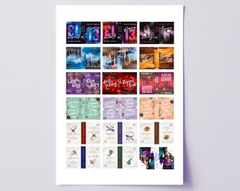 Romance Mini Book Cover Bundle | BookTok Romance Series Covers | Canva Digital Download