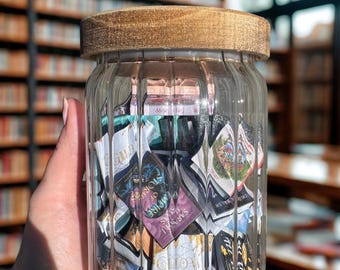 To Be Read Jar – Mini Book Titles, Reading Challenge Gift