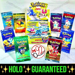 Pokemon TCG Vintage WOTC-boosterpacks (Neo-Skyridge) 100% authentiek, gegarandeerd holo, bijna nieuwstaat: opnieuw verzegeld