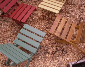 Comfy Firepit Chair - Choice of 8 Colors - Outdoor Furniture - Fire pit, Garden, Deck Chairs - Laughing Creek