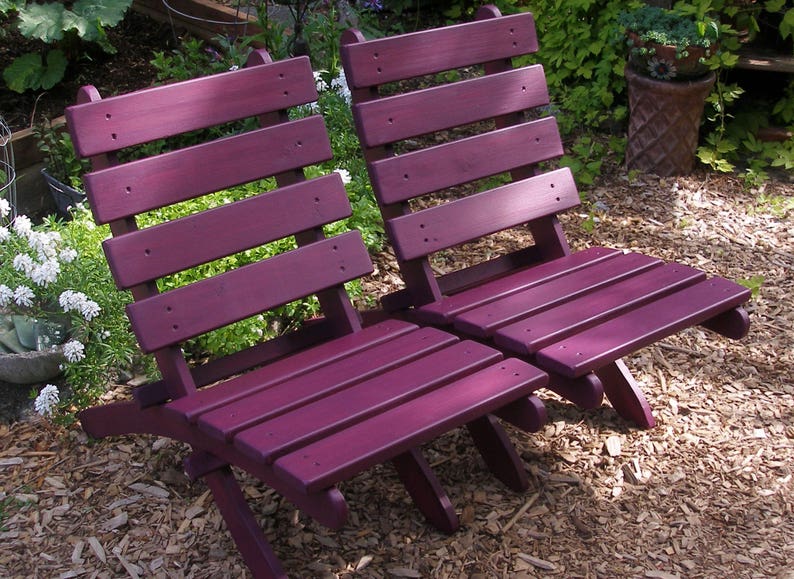 Classic Cedar Chairs  For Garden & Patio  Handcrafted by image 1