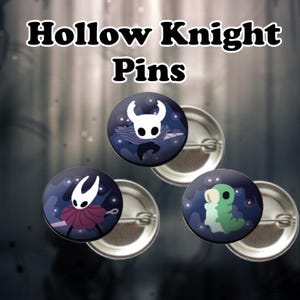 Hollow Knight Pins