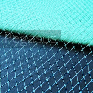 Mint Green French Netting (Sold by the yard)  Birdcage Veiling for wedding blusher veiling,fascinator, hat, 1920s costuming, gatsby party