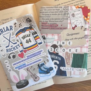 Off Kindergarten Romanze Bücher inspiriert Kindle Einsätze | Sport Buchliebhaber Geschenk (2 PDF Dateien)
