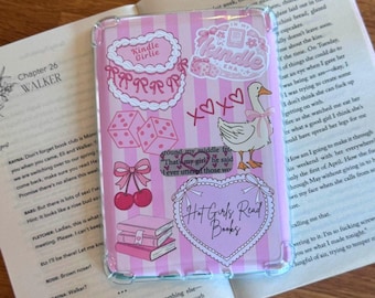 Pink Bookish Kindle Insert | Pink Theme (Digital Download)