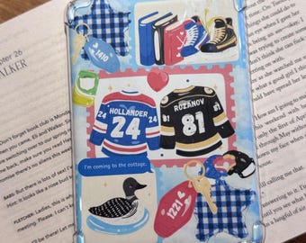 Verwarmde op rivaliteit geïnspireerde Kindle-inzetstuk | Hockeyroman, sportroman, ijshockeyfan, boek romantiek