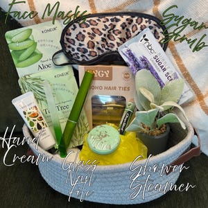 Spa Gift Basket, Bath and Body Gift Set, Thinking of You Present, Mom Friend Birthday, Retirement, Relaxation, Thank You Gift, Get Well Soon