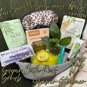 Spa Gift Basket, Bath and Body Gift Set, Thinking of You Present, Mom Friend Birthday, Retirement, Relaxation, Thank You Gift, Get Well Soon