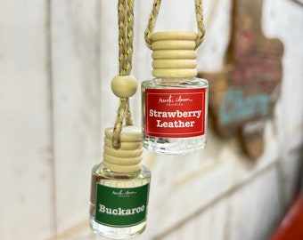 Hanging Car Diffuser | Rustic Charm Candles | Car Freshener | Car Scent | Pick your scent