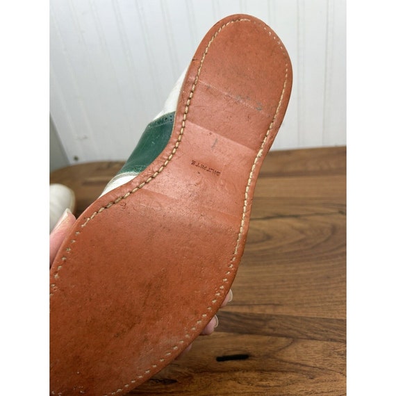 Vintage Biltrite Ladies Saddle Shoes Size 7 B Gre… - image 8