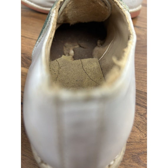 Vintage Biltrite Ladies Saddle Shoes Size 7 B Gre… - image 5