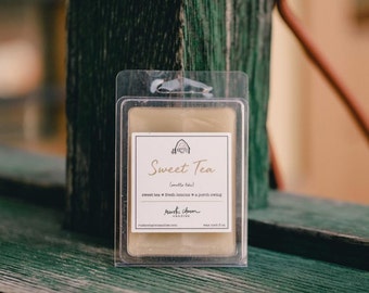 Sweet Tea Scented Wax Melts/Tart Clamshell, by Rustic Charm