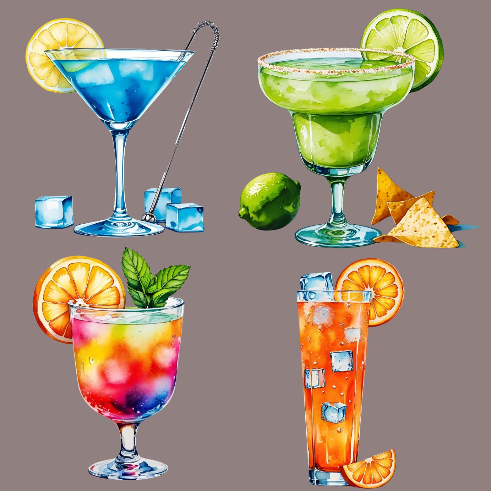 Beverage Clip Art, Signature Cocktails, Liquor, Cocktail Clip Art ...